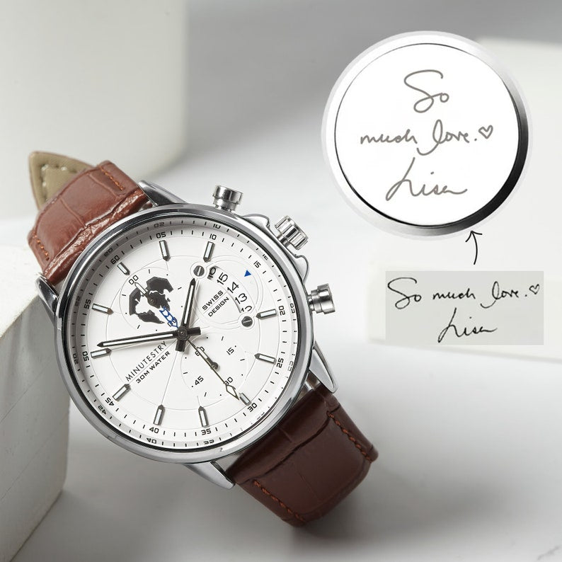 Personalized Handwriting Watch – Your Words, Your Style