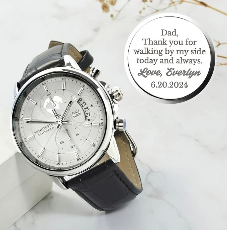 Personalized Handwriting Watch – Your Words, Your Style