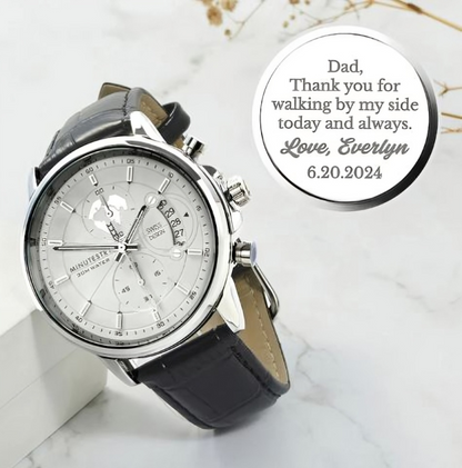 Personalized Handwriting Watch – Your Words, Your Style