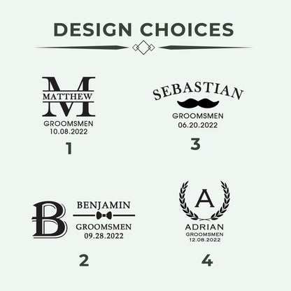 Groomsmen Proposal Gift, Mens Leather Toiletry Bag, Leather Dopp Kit